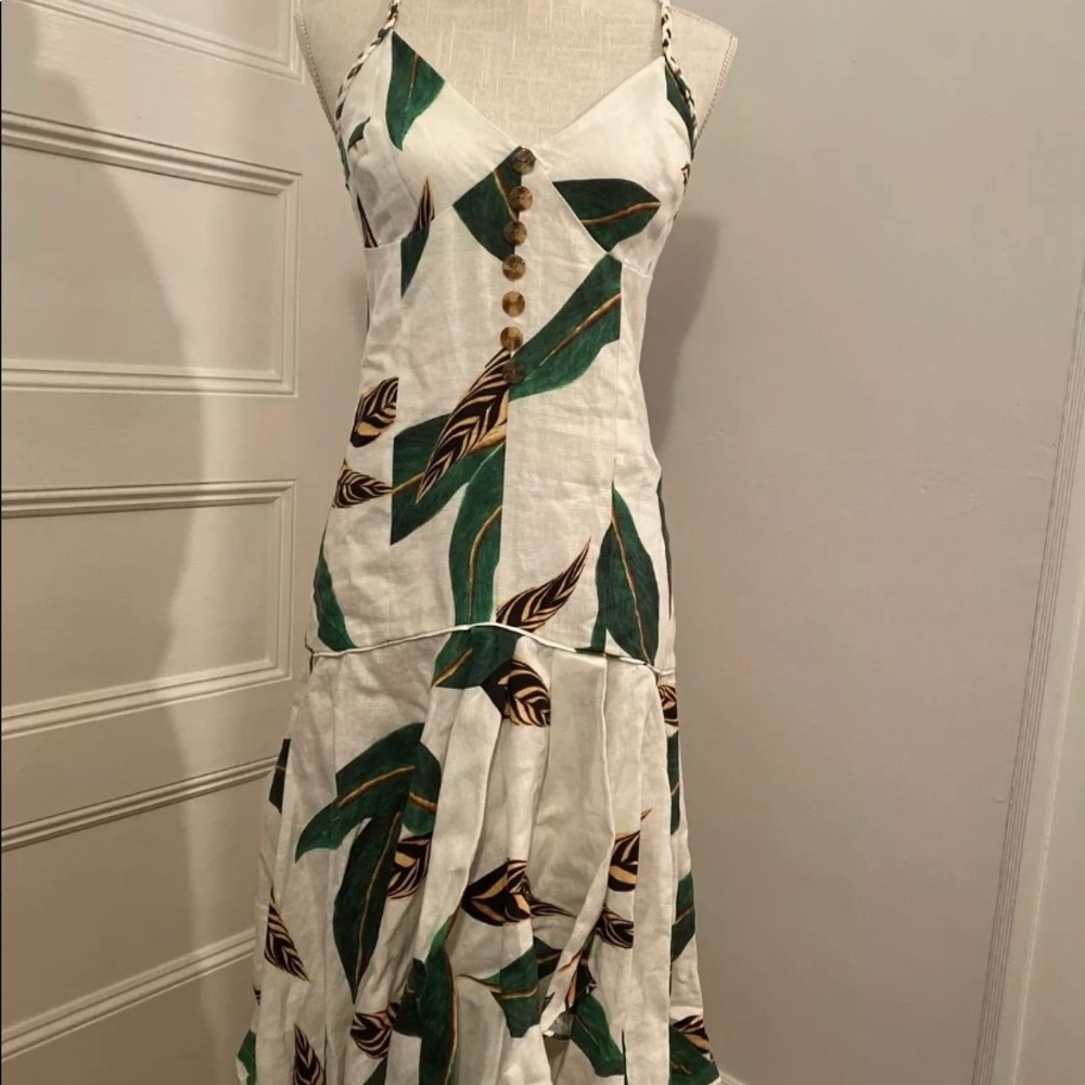 Farm Rio Amazonia Midi Dress Size XS